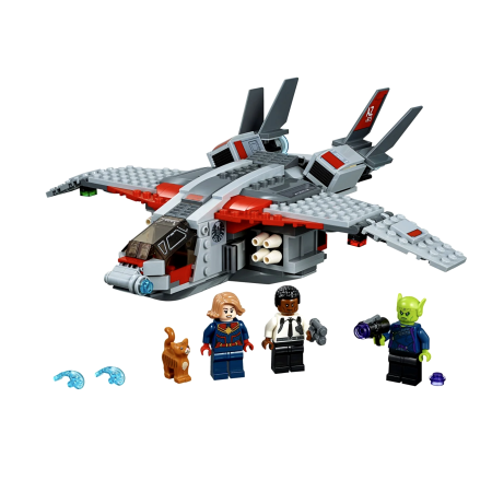 LEGO Super Heroes 76127 Kapitan Marvel i atak Skrullów